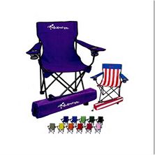 Folding Chair with Carrying Bag Stripe